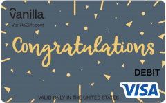Fancy Congrats Gift Card