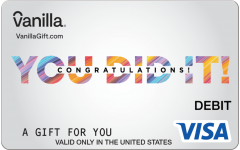 You Did It Gift Card